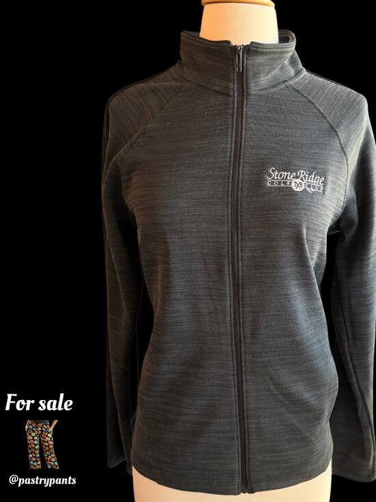 Under Armour Tempo Fleece Full Zip Sweatshirt Jacket zip-up Stoneridge CC NWT - Picture 1 of 2